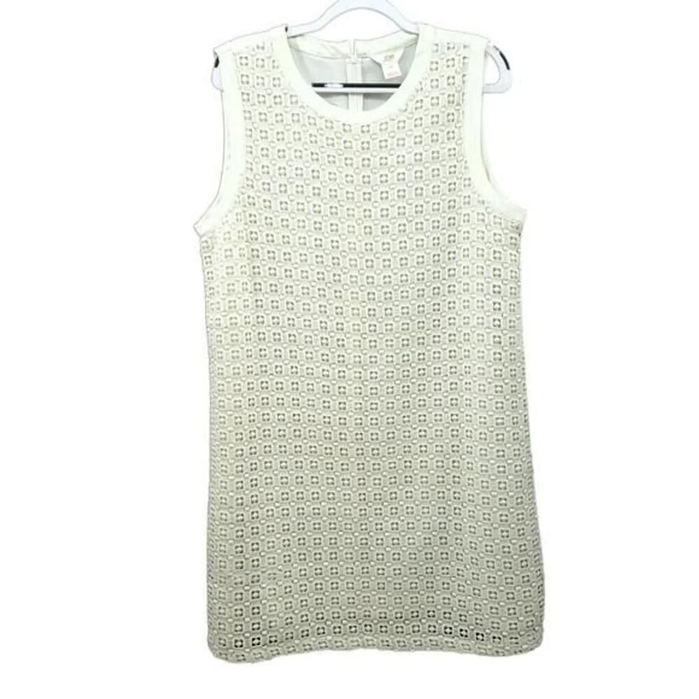 5 for $25 Joe Fresh White Lace Sleeveless Dress Women's Size 16